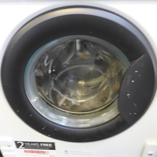 4141 - AEG 7000 Series ProSteam Integrated Washing Machine 8kg (552-186) *This lot is subject to VAT