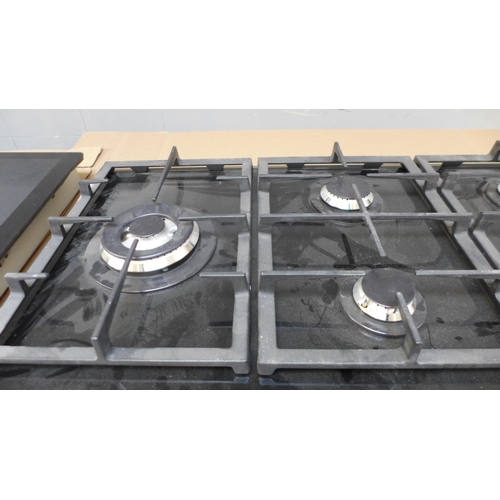 4146 - AEG Gas on Glass 5 Burner Hob   (552-63) *This lot is subject to VAT