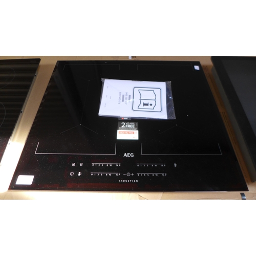 4148 - AEG 4 Zone Induction Hob - Model IKE64450FB (552-219) *This lot is subject to VAT