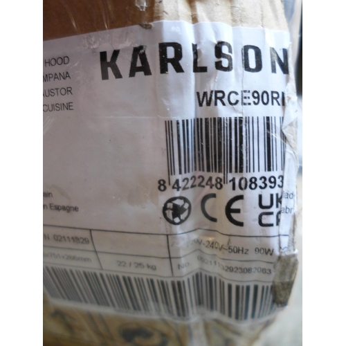 4152 - Karlson Ceiling Hood - Model WRCE90RF   (552-99) *This lot is subject to VAT