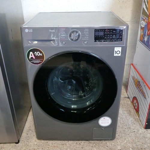 6002 - Lg 11Kg Slate Grey Washing Machine - Model F4Y511Gbla1, Original RRP £608.33 + vat (326A - 120) *Thi... 