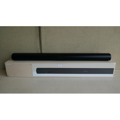 6008 - Sonos Black Arc Soundbar With Leads, Model Arcg1Uk1Blk, Original RRP £659.99 + vat (326A - 82) *This... 