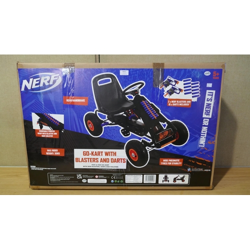 6021 - Nerf Blaster Go Kart With Darts (326A - 139) *This lot is subject to VAT