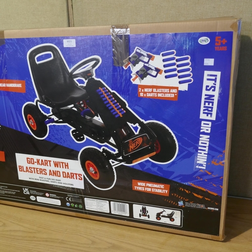 6021 - Nerf Blaster Go Kart With Darts (326A - 139) *This lot is subject to VAT