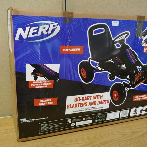 6021 - Nerf Blaster Go Kart With Darts (326A - 139) *This lot is subject to VAT