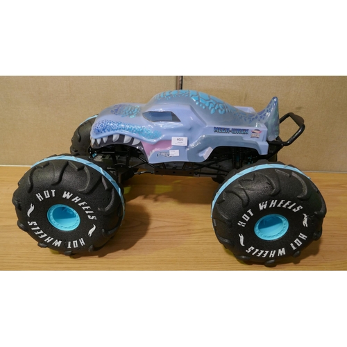 6023 - R/C Monster Hotwheels Mega Wrex (326A - 143) *This lot is subject to VAT