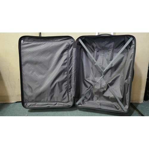 6026 - At Jetdriver Large 79Cm 4 Wheel Spinner Hardside Suitcase (326A - 129) *This lot is subject to VAT