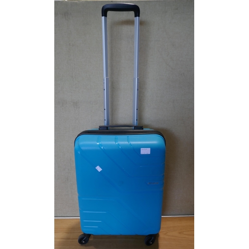 6032A - At Jetdriver Carryon 55Cm4 Wheel Spinner Hardside Suitcase (326A - 37) *This lot is subject to VAT