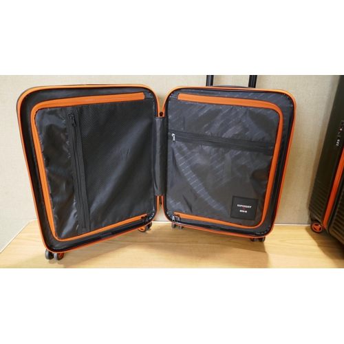 6035 - Superdry Luggage 3 piece set, Original RRP £149.99 + vat  (326A - 47) *This lot is subject to VAT