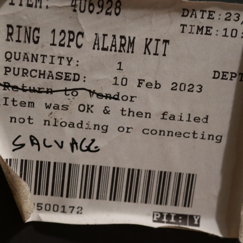 6070 - Ring Cam And Siren Alarm Kit, Original RRP £316.66 + vat    (325-341) This lot is subject to vat