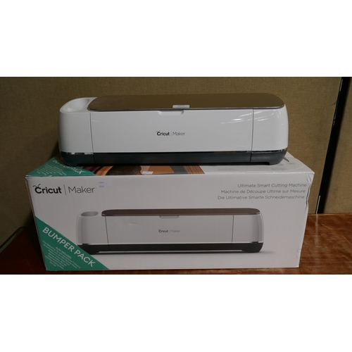 6072 - Cricut Maker Ultimate Smart Cutting Machine, Original RRP £345.99 + vat (326A - 168) *This lot is su... 