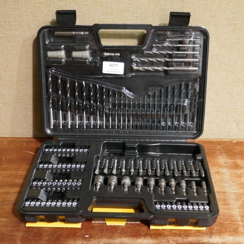 6077 - Dewalt Drill Bit Set  (326A - 167) *This lot is subject to VAT