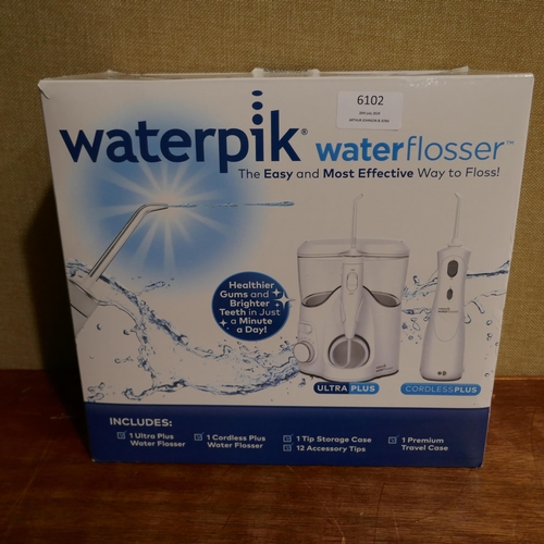 6102 - Water Pik Water Flosser (326A-240) *This lot is subject to VAT