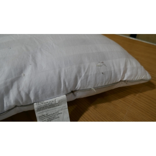 6120 - 2x Hotel Grand Down Roll Jumbo Pillows (325-287) This lot is subject to vat