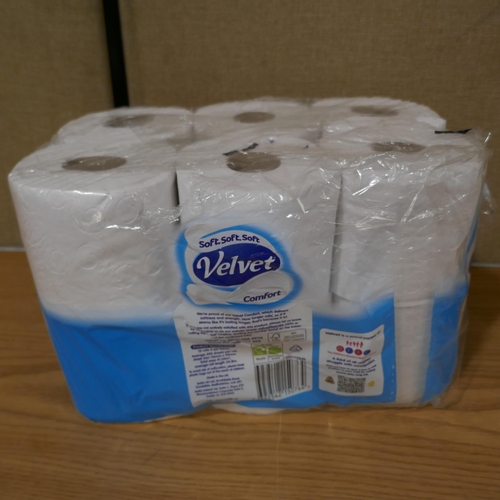 6130 - H-Pack Microwave Containner With Lids, Velvet Comfort Toilet Tissue (325-277,278) This lot is subjec... 