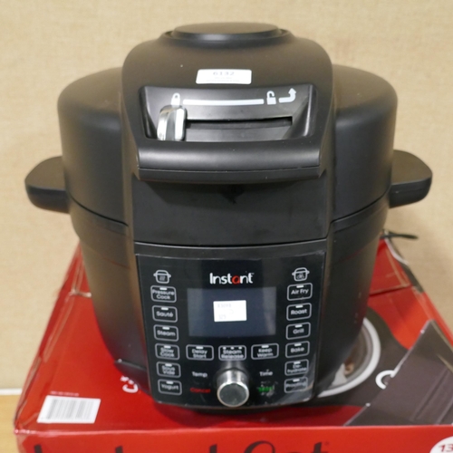 6132 - Instant Pot One Lid 6.2L  Pressure Cooker, Original RRP £159.99 + vat   (325-310) This lot is subjec... 