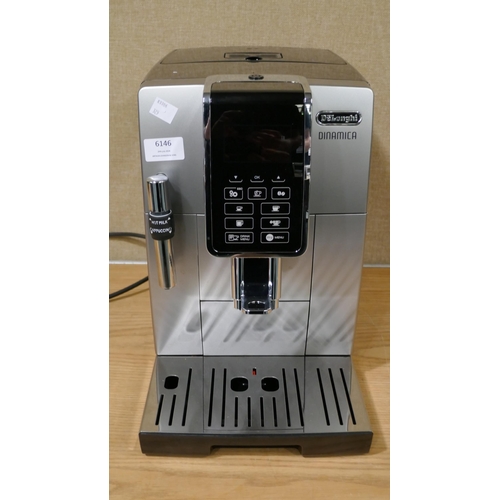 6146 - Delonghi Dinamica Bean To Cup Coffee Machine - Model Ecam350.35.Sb, Original RRP £379.99 + vat      ... 