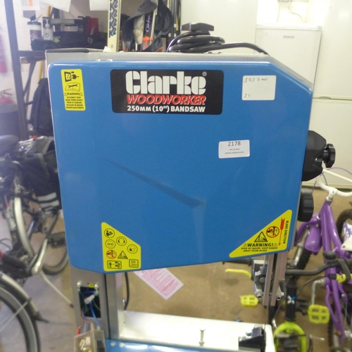 2108 - A Clarke woodworker CBS 250C, 230V, 250mm (10