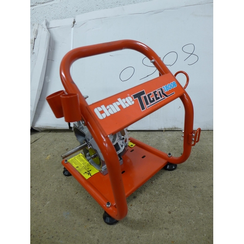 2289 - A Clarke Tiger 1800B, 3HP, 4 stroke petrol driven power washer (8219) - sold as scrap - * This lot i... 