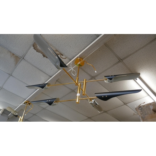 1433 - A Sarus three tier mobile ceiling pendant