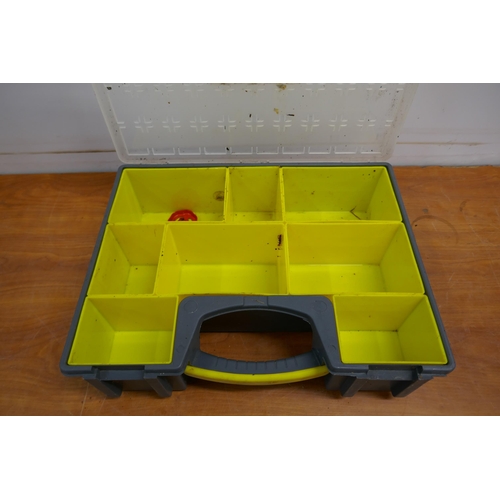 2005 - Three empty Stanley tool organiser trays