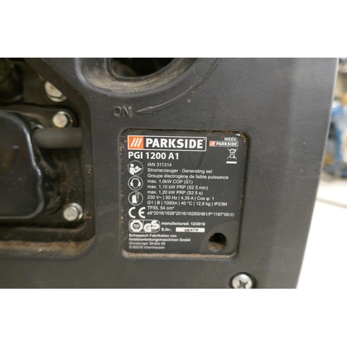 2031 - A Parkside PGI 1200 A1 1200W inverter generator