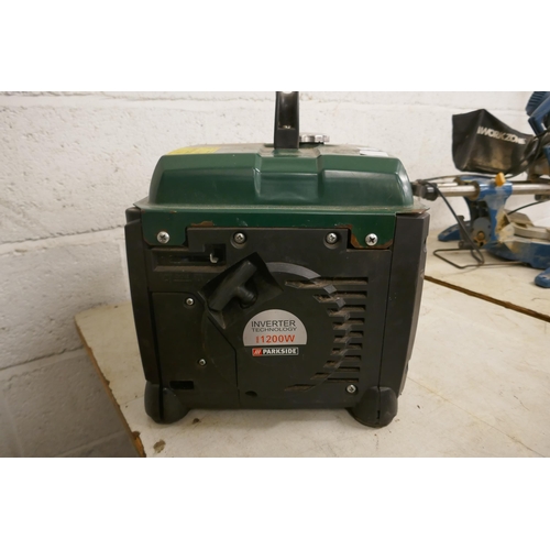 2031 - A Parkside PGI 1200 A1 1200W inverter generator