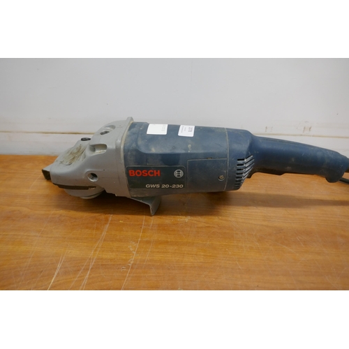 2078 - A Bosch GWS 20-230, 230V angle grinder, an ELU 240V router and a Sureweld 240M welding machine