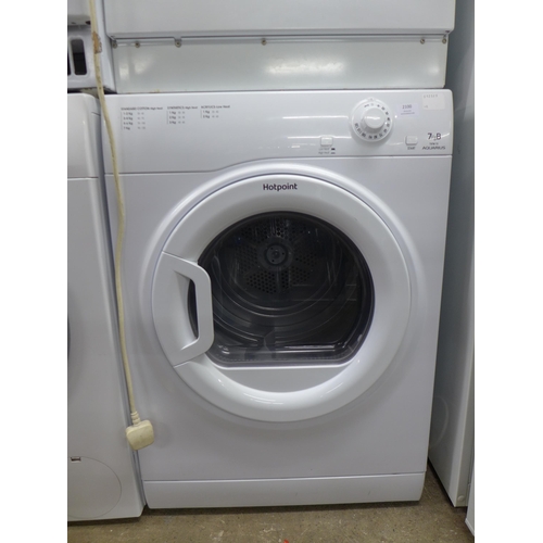 2100 - A Hotpoint TVFM70 Aquarius freestanding 7kg tumble dryer