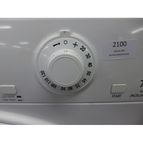 2100 - A Hotpoint TVFM70 Aquarius freestanding 7kg tumble dryer