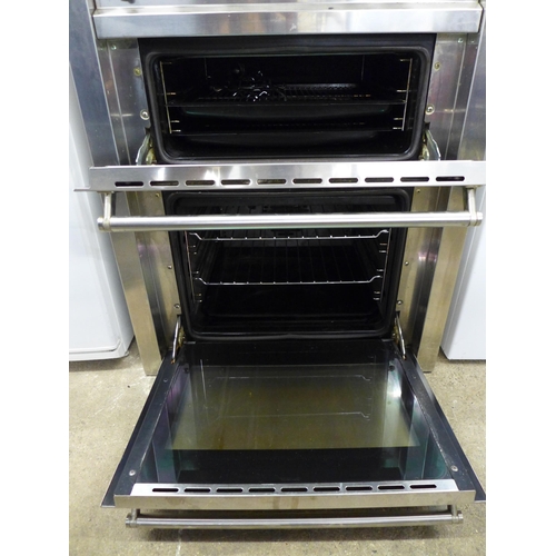 2103 - A Smeg model A42 Classic dual fuel double oven and 4 burner gas hob