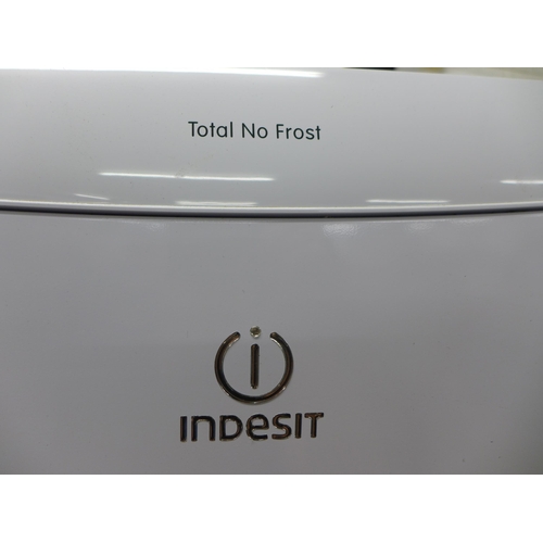 2105 - An Indesit BAN 12NF Total no frost, freestanding 50/50 fridge freezer