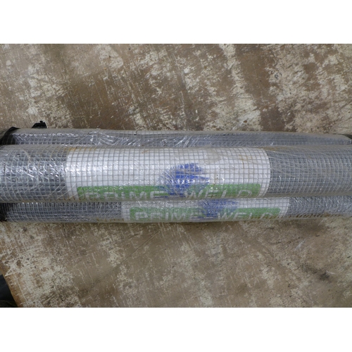 2149 - Three 2m rolls of Prime-Weld  ¼