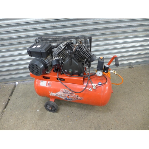 2197 - A Clarke Air Racer 55 litre air compressor