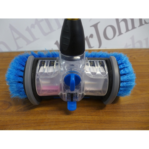 2218 - 2 water brushes including an Autospa double shot soap mixing wash system and 1 other