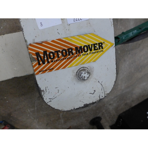 2227 - A Eurotech motor mover caravan/trailer moving wheel