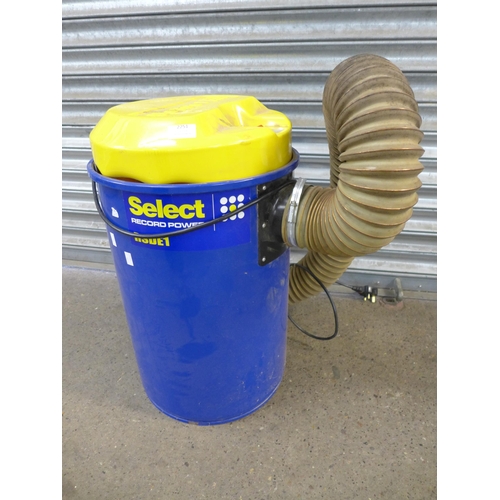 2251 - A Record Power Select RSDE1, 230V, 45 litre dust extractor