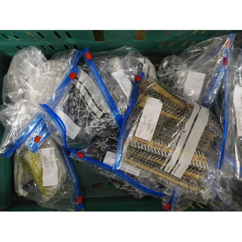 2252 - A large quantity of assorted DIY consumables including Rawlbolt M8 bolts, M20 washers, masonry, bric... 