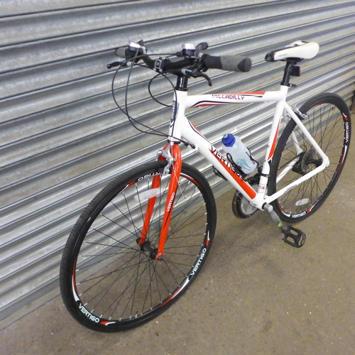 2125 - A Vertigo Piccadilly Aluminium road series road bike with bottle, cage and Shimano gear set