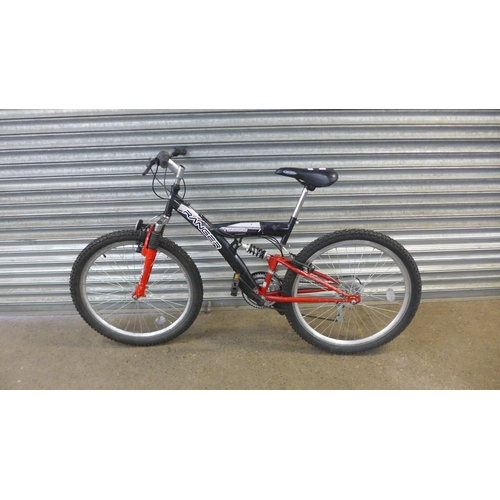 2126 - A Ranger T2000 full suspension mountain bike with endura zoom suspension forks