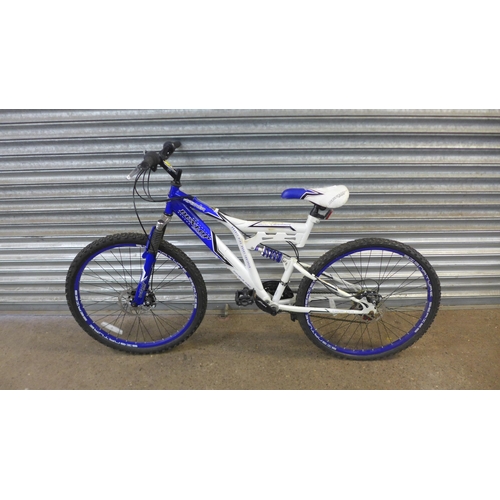 2127 - A Dunlop series sport all terrain full suspension mountain bike with disc brakes