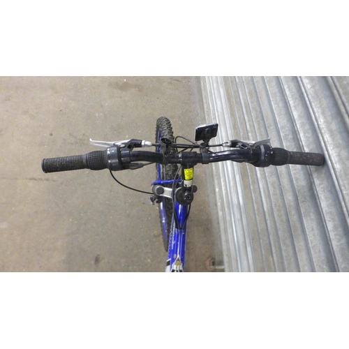 2127 - A Dunlop series sport all terrain full suspension mountain bike with disc brakes