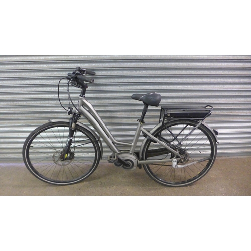 2129 - A Moustache X6 alloy, front suspension electric bike powered by Bosch battery and motorised crank wi... 