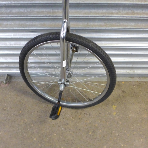 2129A - A Chrome unicycle   * Police repossession