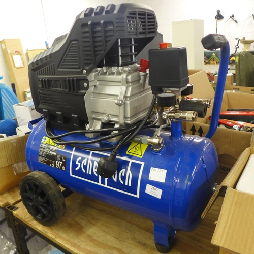 2287 - A Scheppach HC50-10, 230V, 10 bar, 1.8kw air compressor