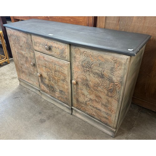 228 - A French style painted sideboard