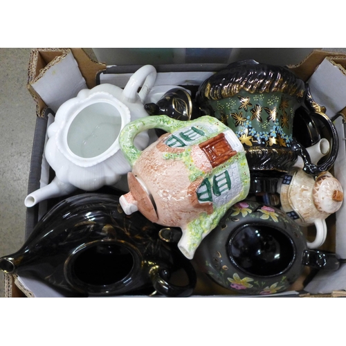 1105 - Five boxes of mixed ceramics and glass **PLEASE NOTE THIS LOT IS NOT ELIGIBLE FOR IN-HOUSE POSTING A... 