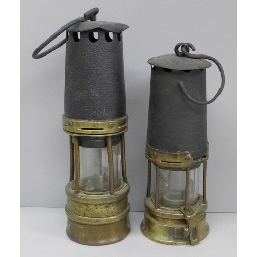 610 - Two miners lamps