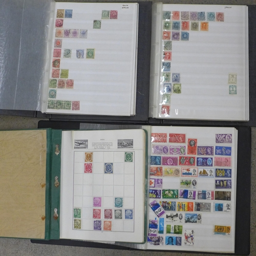 661 - Four albums of world stamps