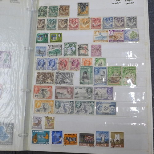 661 - Four albums of world stamps